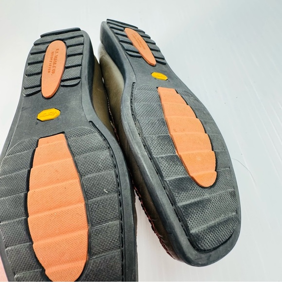 H.S. Trask & Co. Green Leather Loafers - Picture 10 of 11